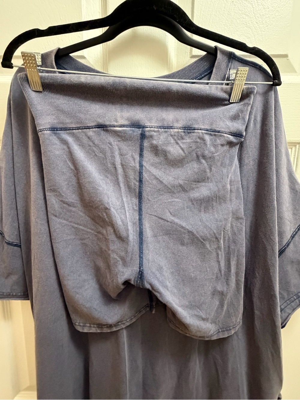 🌊 FP Movement Hot Shot Reversible Short Set - Medium - Blue Mineral Wash - Picture 11 of 13
